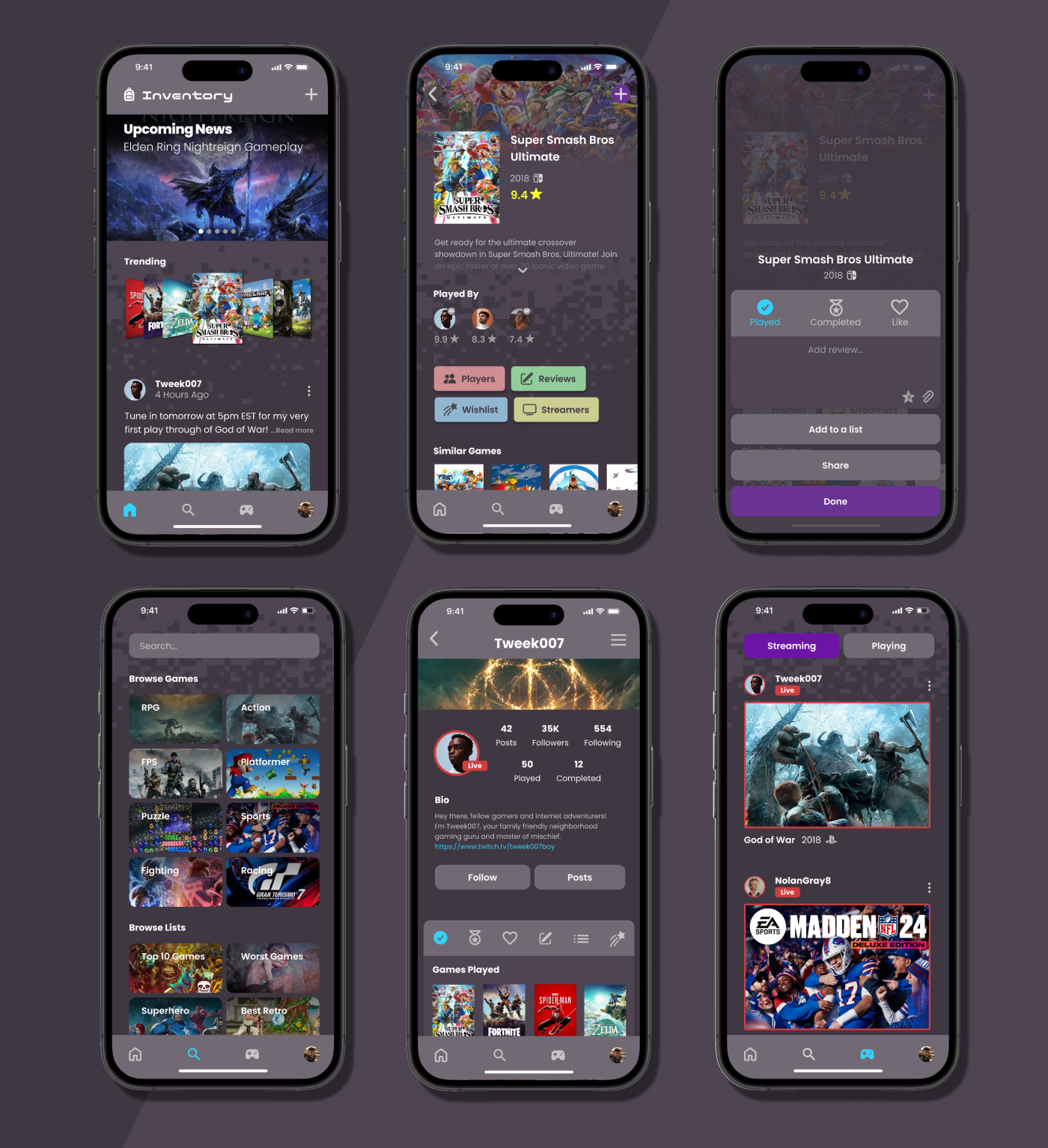Inventory — Showcase