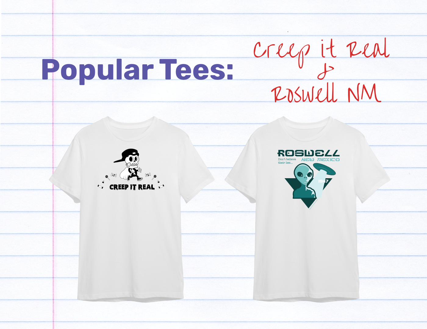 Think Tees — Creep it Real