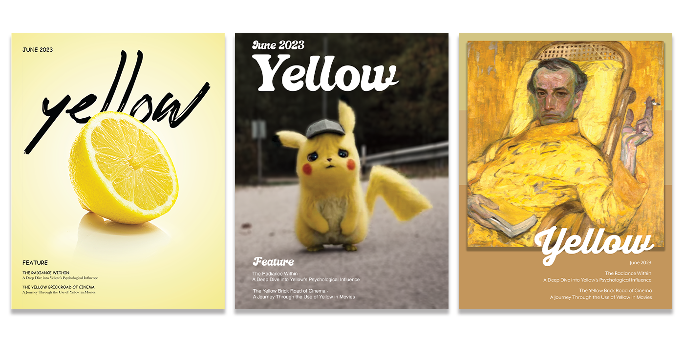 Yellow Magazine — Covers