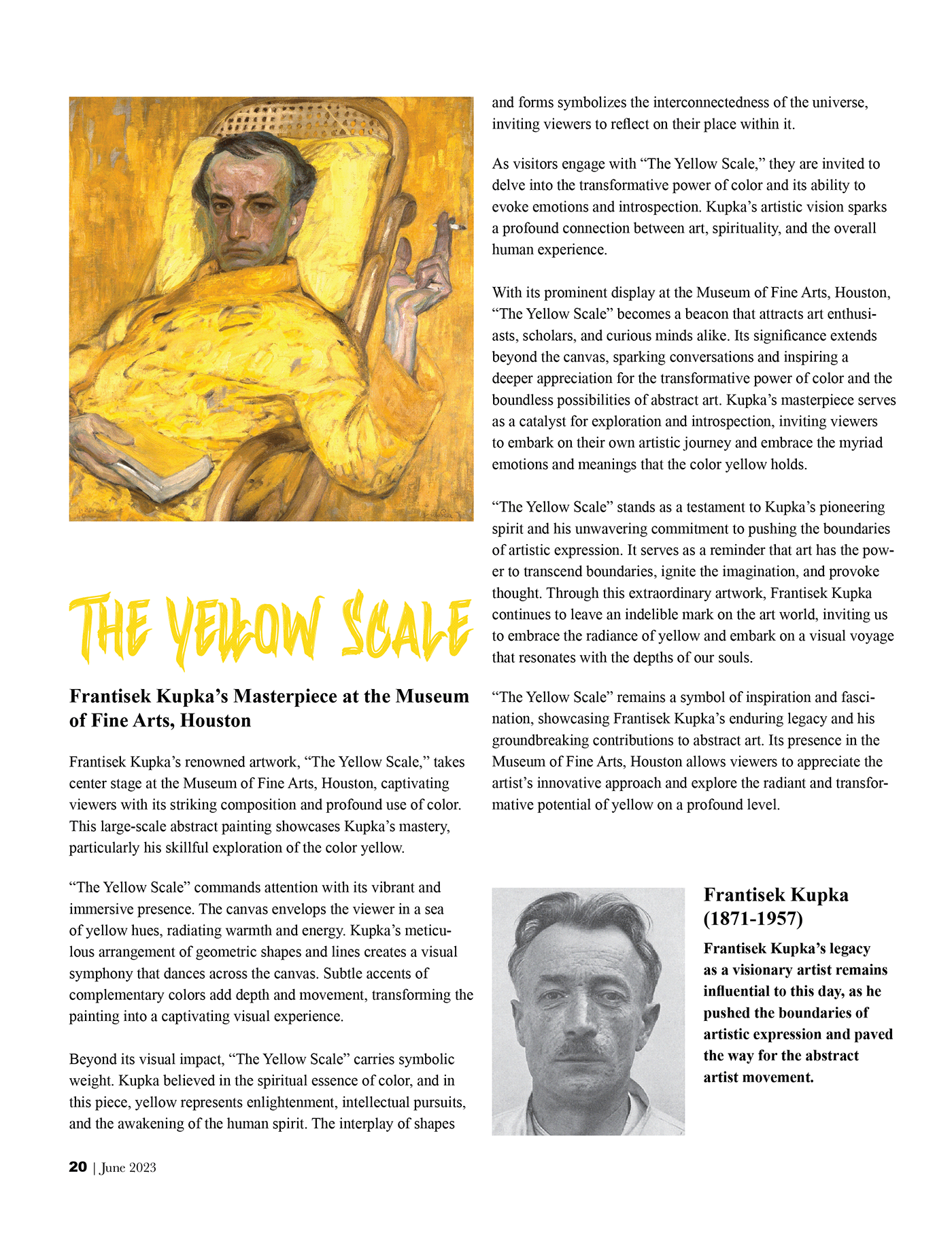 Yellow Magazine — Spread 2